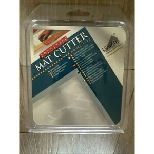 NEW Logan Freestyle Basic Hand Held Mat Cutter Red Model 1100 Made‎ In USA